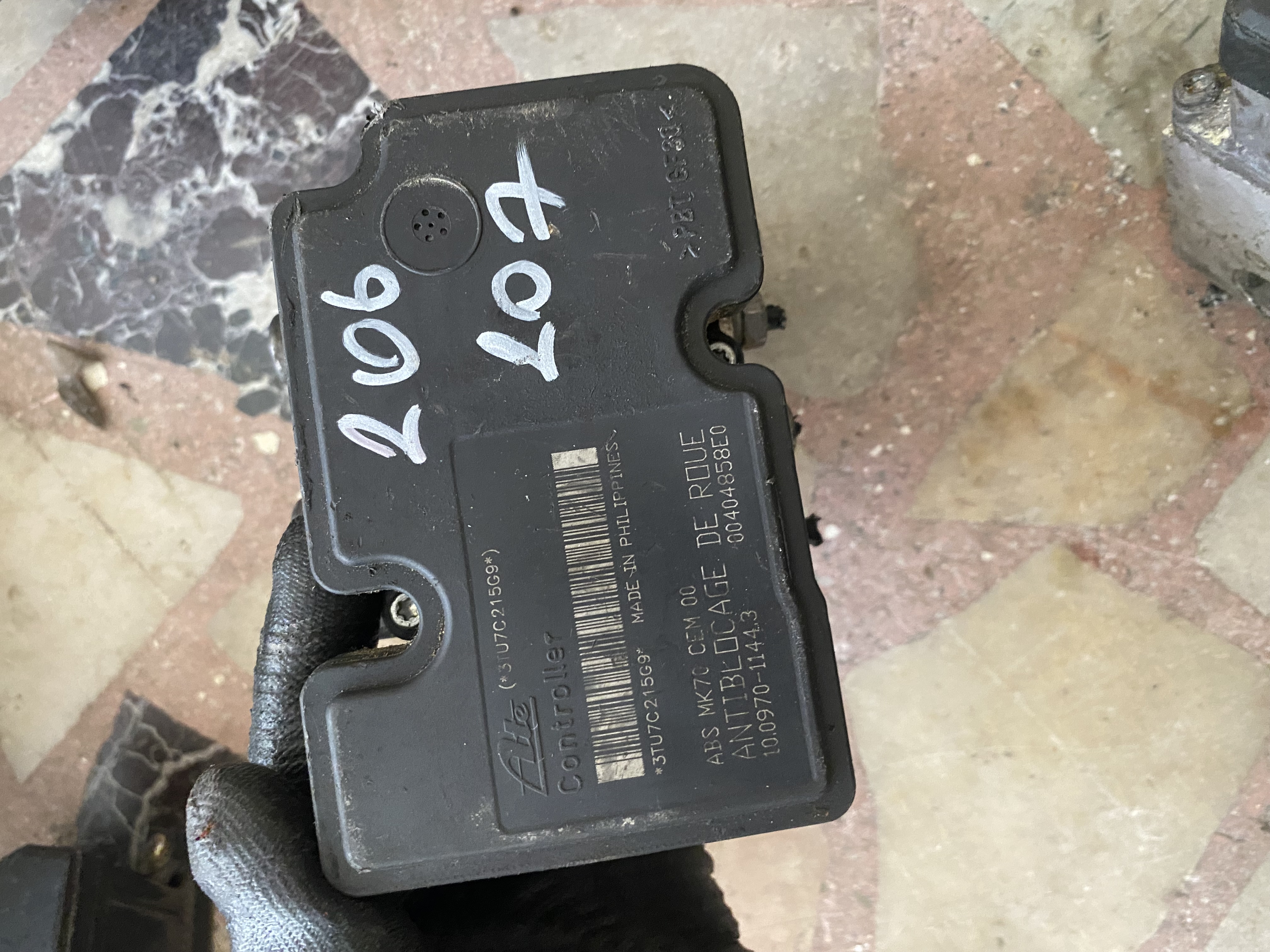 PEUGEOT 207 CİTROEN C3 ABS POMPA BEYNİ 10.0970-1144.3 9662298480 10.0207-0092.4 